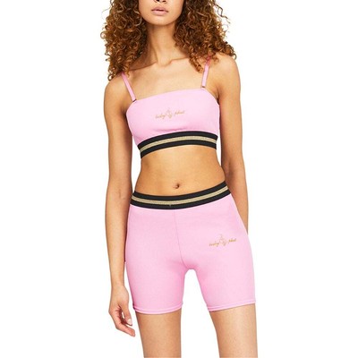 

Женский бюстгальтер без косточек Puma X Baby Phat Sleek в рубчик, размер , повседневный 53475604, Розовый