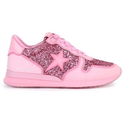 Vintage Havana Splendid 1 Glitter Lace Up Womens Pink Sneakers Повседневная обувь SPL