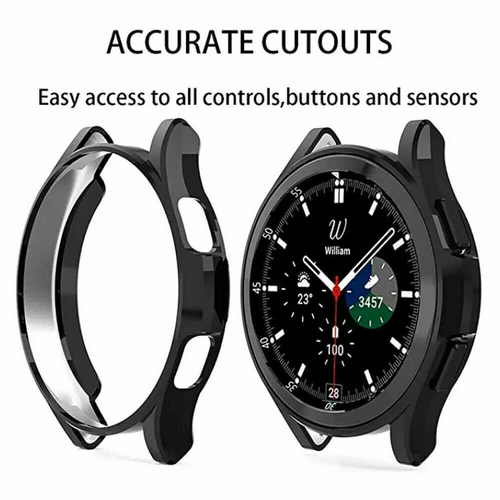Metal Band Strap & Full TPU Case Cover For Samsung Galaxy Watch Active 2 40/44mm