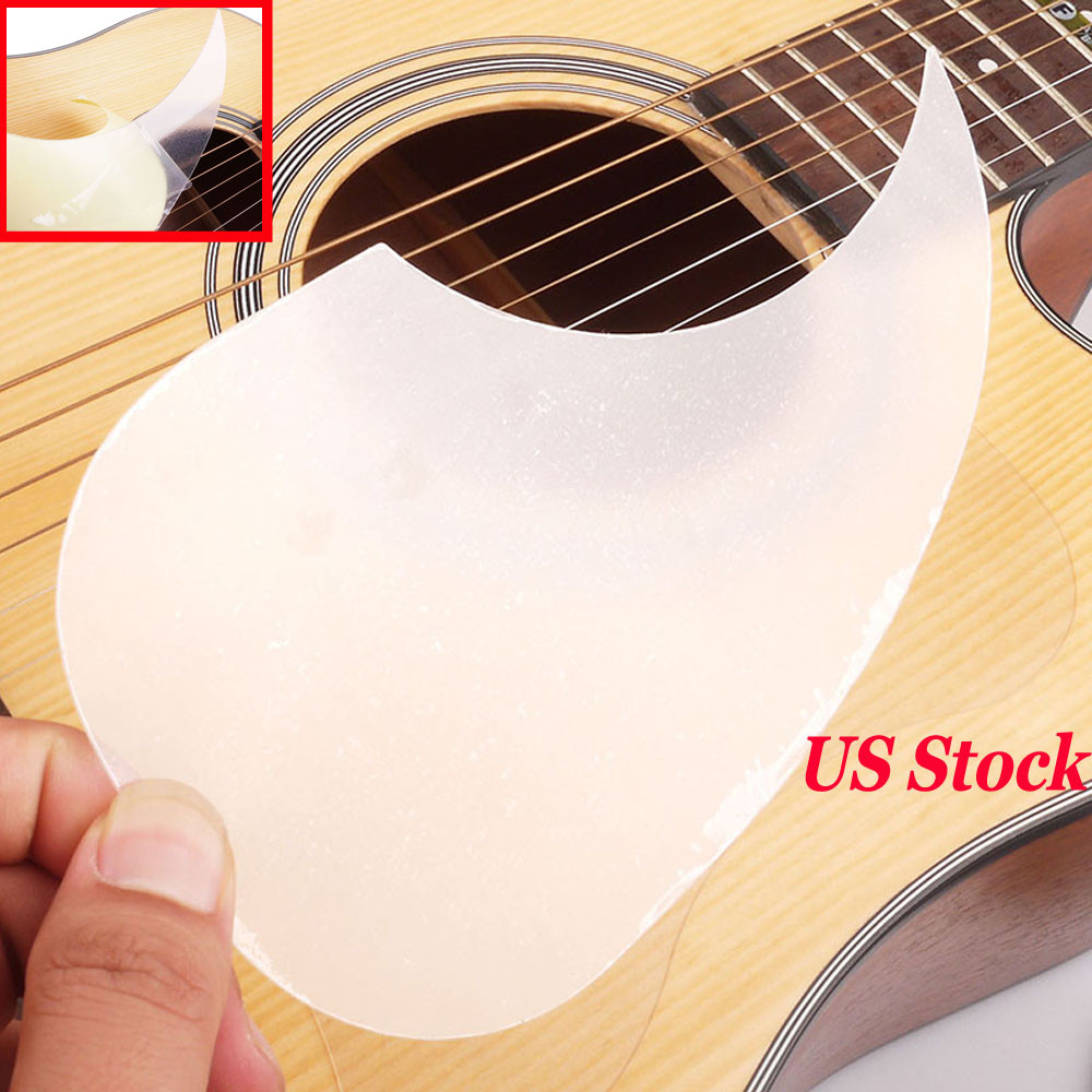 40" 41" Acoustic Guitar Clear Transparent Pickguard Self Adhesive