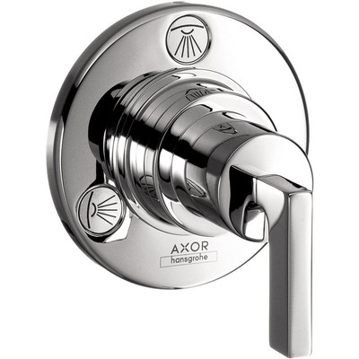 AXOR Citterio Modern 1-Handle 4-in Wide Diverter Valve Trim Only Chrome 39931001