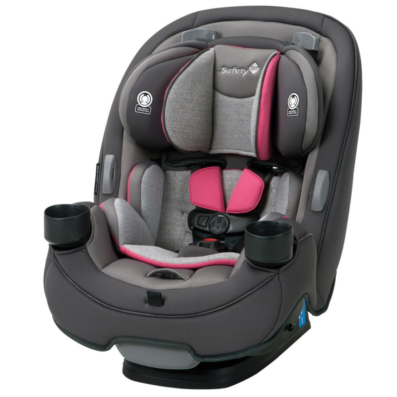 Safety 1ˢᵗ Grow and Go All-In-One Convertible Car Seat, Everest Pink