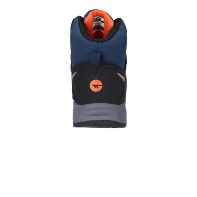 HI-TEC HI-TEC MENS HI-TEC V-LITE PSYCH WATERPROOF WALKING BOOTS BLUE ORANGE SPORTS