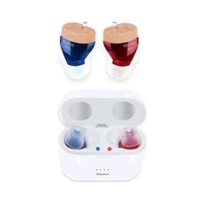 Nano Rechargeable Hearing Aids for Seniors Adults with Noise Cancelling Digital