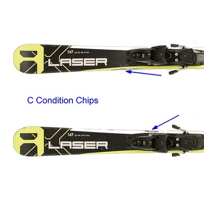 Used 2016 Stockli Laser AX Skis Fischer XTR 12 Bindings C Condition 167cm