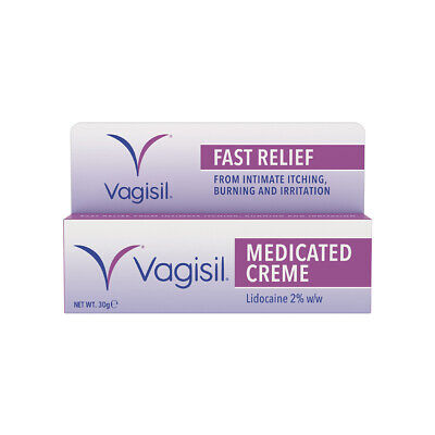 Vagisil Medicated Creme - Relief From Feminine Itching Burning - 30g