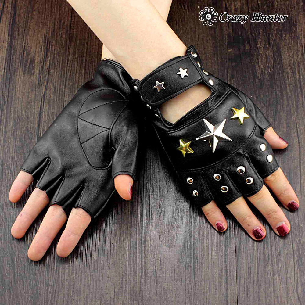 小物 SWITCHBLADE STAR-STUDDED LEATHER GLOVES 小物 SWITCHBLADE STAR-STUDDED LEATHER GLOVES STAR-STUDDED