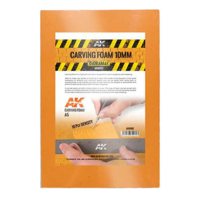 AK Interactive Excellent Quality Resistant Carving Foam Modelling Kit 10mm