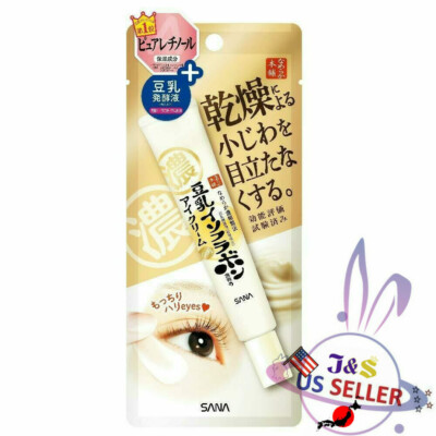 Sana Nameraka Honpo Soya Milk isoflavone Wrinkle Eye Cream - US Seller