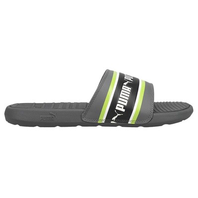 Мужские серые повседневные сандалии Puma Cool Cat Stripe Repeat Bx Slide 38684402