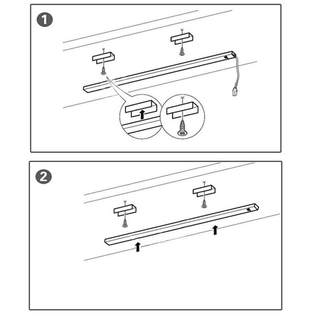 1 stück usb touch sensor licht 21led stufenlose Dimmgarderobe