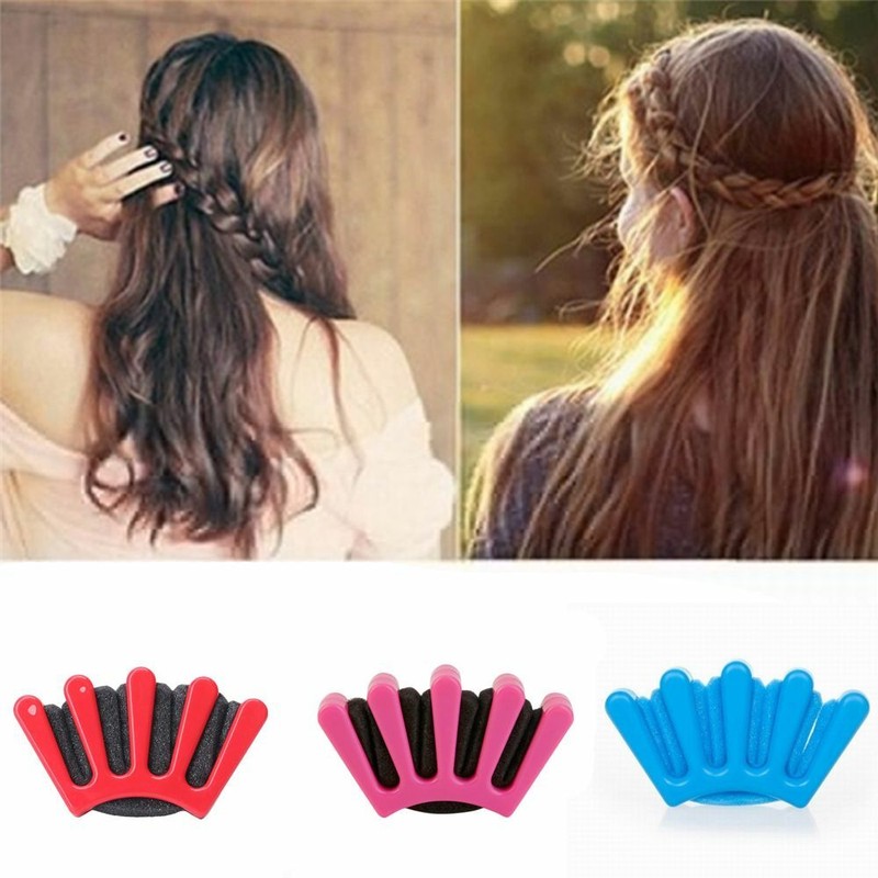 Magic Diy Hair Braider Braid Stylist Sponge Plait Hair Styling