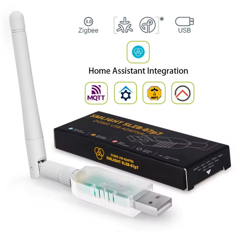 SMLIGHT Zigbee 3.0 SLZB-07, SLZB-07p7, SLZB-07p10 Smallest Thread/Matter USB Ada