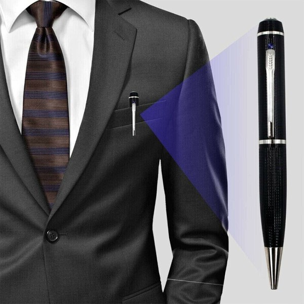 Hidden Cam Camera Pocket Pen 1080P HD Mini Body Video Recorder DVR Security USB - Image 9