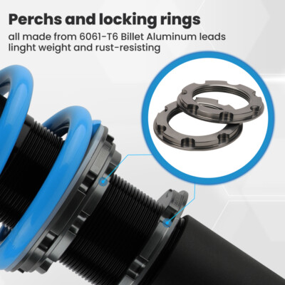 MaXpeedingrods 24 Way Damper Coilovers for Toyota Corolla 87-02 E90 E100 E110