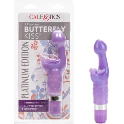 Calexotics Novelties Platinum Edition Butterfly Kiss, Purple