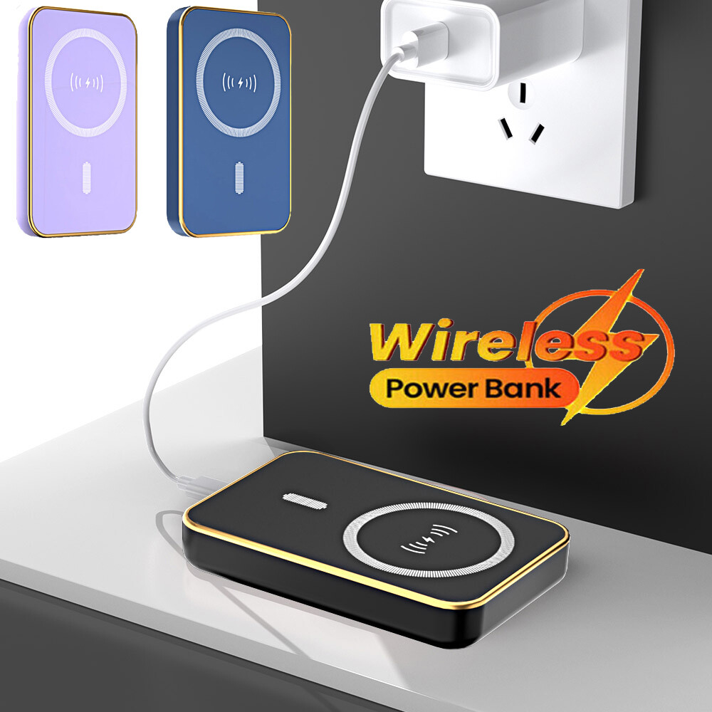 Magnetic  Mini Power Bank Mag Safe Wireless Battery Pack For