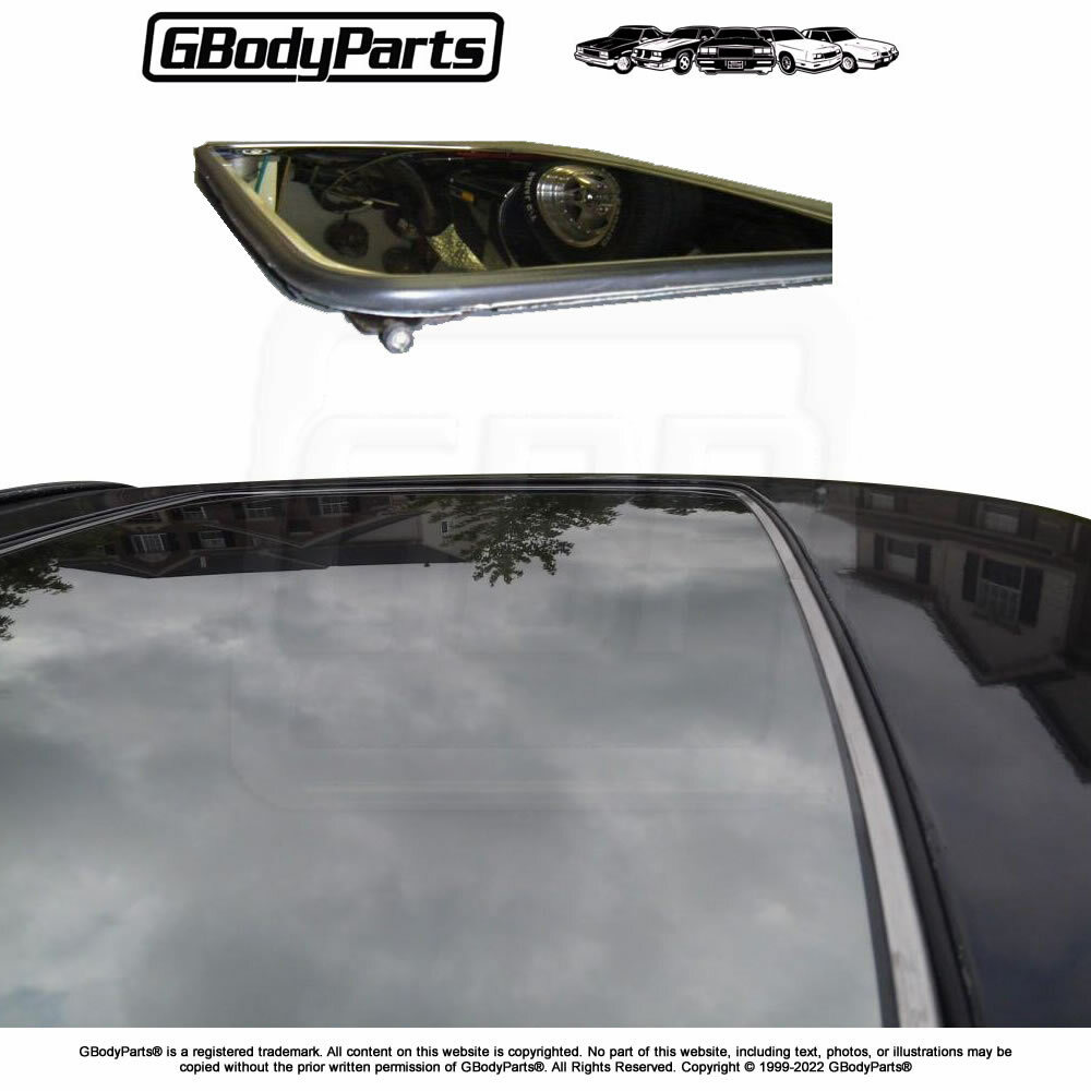78-88 for GM models w/FACTORY Astro Sun Moon Roof Weatherstrip GLASS Seal ONLY