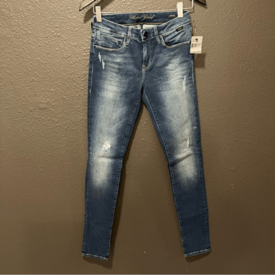 Mavi Gold Adriana Mid-Rise Super Skinny