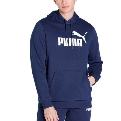 

Puma Ess Logo Pullover Hoodie Mens Size  Повседневная спортивная верхняя одежда 58668606, Синий, Puma Ess Logo Pullover Hoodie