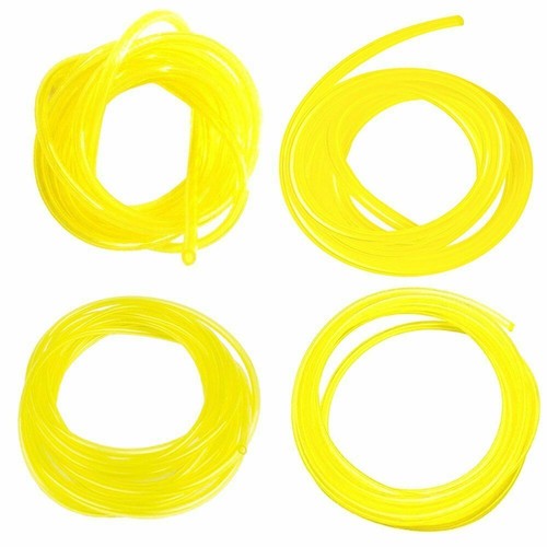 4 Sizes Gas Fuel Line Hose Yellow 16Ft Fuel Tube for 2 Cycle Small Engine USA