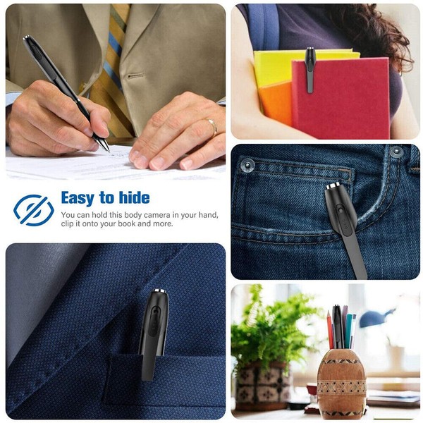 Pen Camera Hidden Cam 1080P Pocket Video Recorder Security Mini Body HD DVR - Image 47