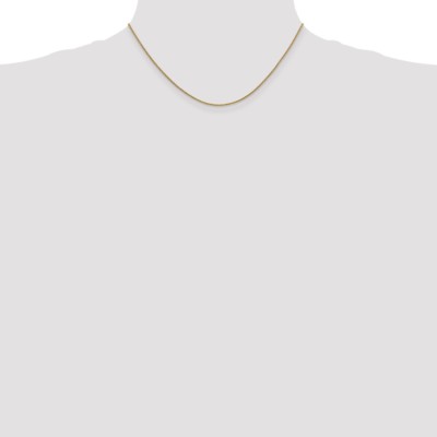 Pre-owned Superdealsforeverything Real 14kt Yellow Gold 1.4mm Cable Chain; 16 Inch; Lobster Clasp