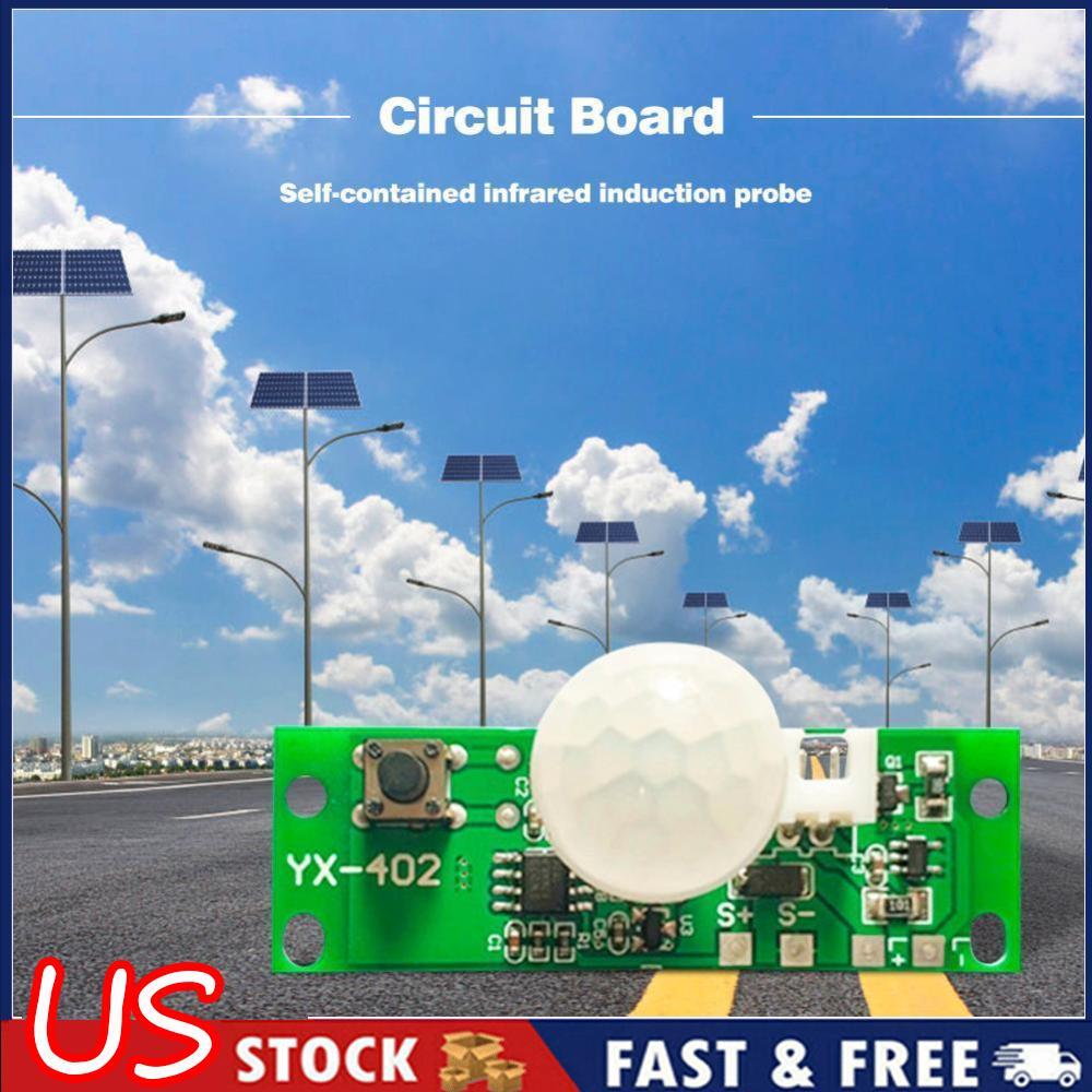 3.7V DIY Solar Light Circuit Board Panel Control Sensor Module Kit Controller