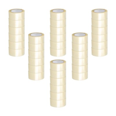 36 Rls Clear Hotmelt Shipping Packaging Tape 2'' x 110 Yds, Packing Tape 1.8 Mil