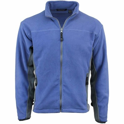 

Мужская синяя повседневная спортивная верхняя одежда Rivers End Microfleece Jacket 8097-RIB, Синий, River's End Microfleece Jacket