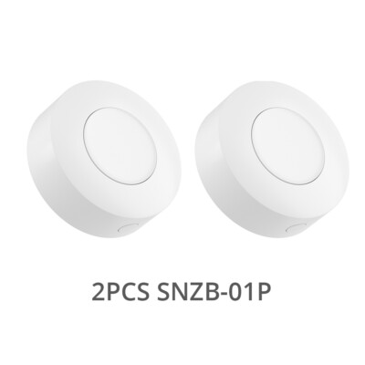 1-3 Pack SONOFF SNZB-01P Smart Button Switch Zigbee Wireless Switch Light Switch
