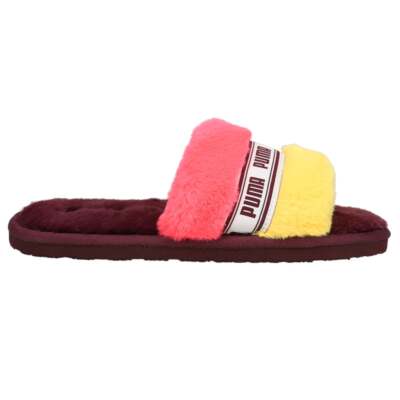 

Женские фиолетовые повседневные сандалии Puma Fluff Jazzy Logo Slide 38572103, Фиолетовый, Puma Fluff Jazzy Logo Slide