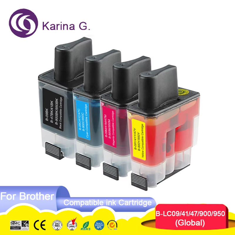 LC09 LC47 LC41 LC950 LC900 Premium Compatible Color Inkjet Ink Cartridge for DC