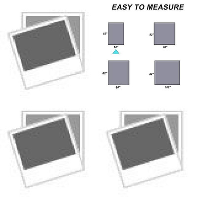 RBSC Home Waterproof Blanket Dog Bed Cover Non Slip Large Sofa 52x82'', Grey 