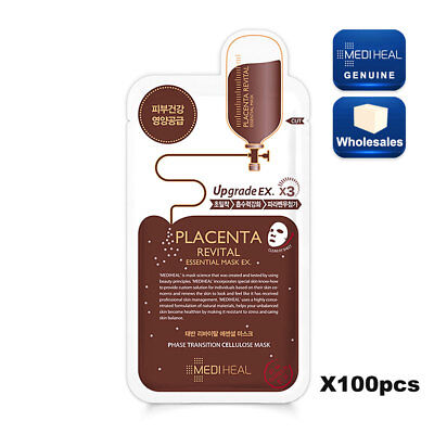 Wholesales 100pcs MEDIHEAL Clinic Placenta Revital Essential Mask Pack 24ml