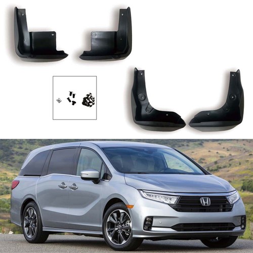 4PCS Front & Rear Splash Mud Flap Guard Mudguard Fit 2018-2024 Honda Odyssey