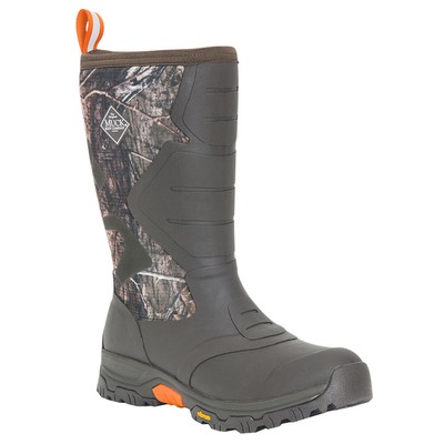 Pre-owned Muck Boots Muck Boot Apex Pro All Terrain Artic Grip Camouflage Pull On Mens Brown, Grey C In Gray