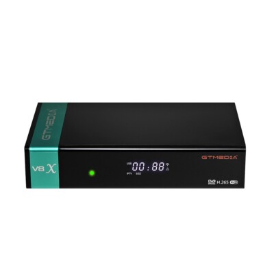 GTMEDIA V8X Full HD FTA DVB-S/S2/S2X Satellite Receiver Sat Dish TV Box PVR WiFi