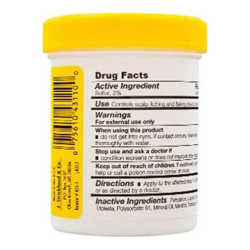 Sulfur8 Medicated Moisturizing Dandruff Relief Deep Conditioner, 4 oz ( 2 PACK )