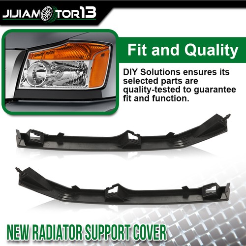 2* Headlight Molding Trim Lower Filler Fit For Nissan 2004-15 Titan Armada QX56