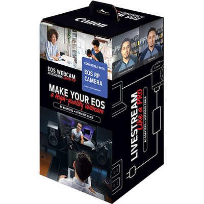 Canon EOS Webcam Accessories Starter Kit for EOS RP Mirrorless Digital Camera