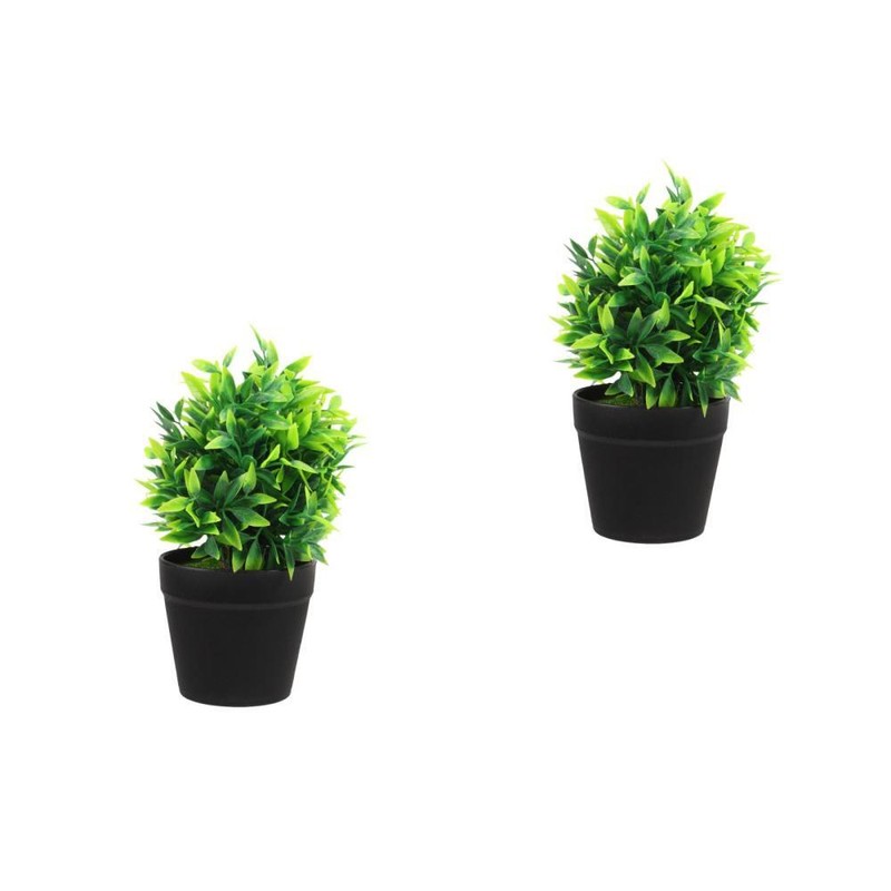  Artificielle BonsaÃ¯ Faux Plante Faux Plante Plastique Avec Pots Pour Home