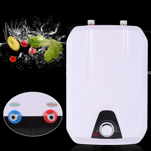 1500w 8L Tankless Instant Electric Hot Water Heater Set Bathroom Shower 110v NEW
