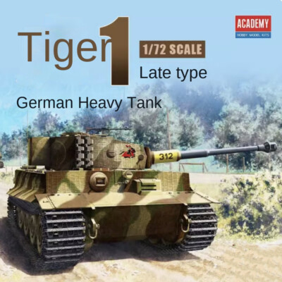 Academy AC13431 1/72 German Tiger-  Ver. Late Model Kit