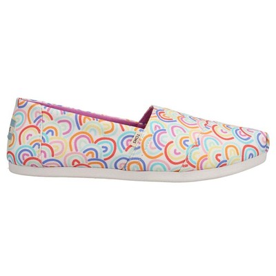

Женские слипоны TOMS Alpargata с рисунком, размер 10 B, повседневные туфли на плоской подошве 10015561T, Белый, TOMS Alpargata Graphic Slip On