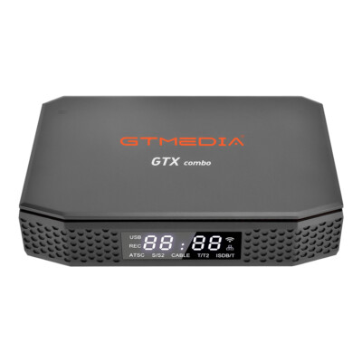 GTMEDIA GTX Combo 8K FTA DVB-S2/T2/ATSC Satellite Receiver Smart TV Box 4:2:2 CI
