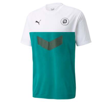 

Футболка Puma Fußball 90S с круглым вырезом, мужские зеленые, белые повседневные топы 65763, Green;white, Puma Fußball '90S Crew Neck Football T-Shirt