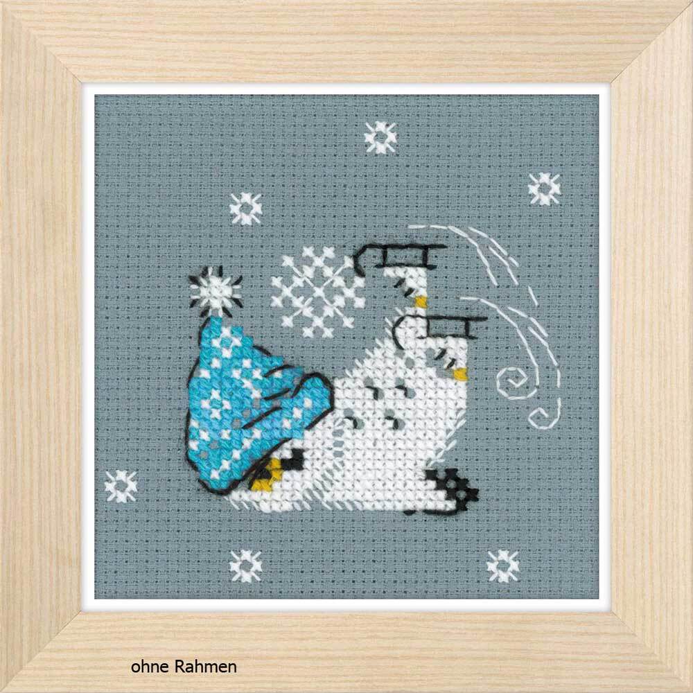 Riolis counted cross stitch Kit Skates, DIY