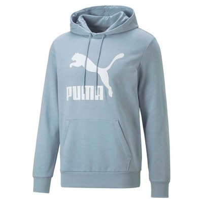 Puma Classics Logo Pullover Hoodie Big Tall Mens Size 3XLT Повседневная верхняя одежда 536