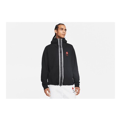 Pre-owned Nike Sweatshirts Universal Men  Air Jordan Kyrie Irving Da6689010 Black